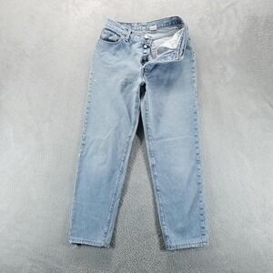 VTG Levis 501‎ Jeans Womens 11 Blue 80s Button Fly Made In USA Light Wash